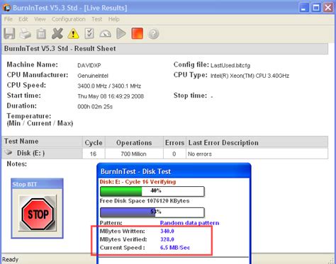 usb hard drive burn in test|burnintest usb drive.